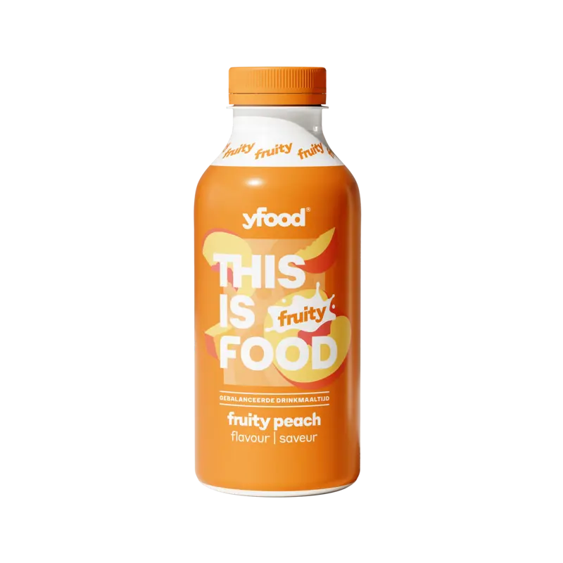 Yfood This is food drinkmaaltijd peach