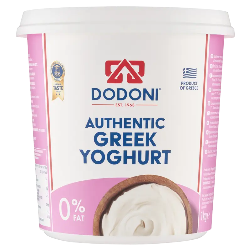 Dodoni Griekse yoghurt 0% vet
