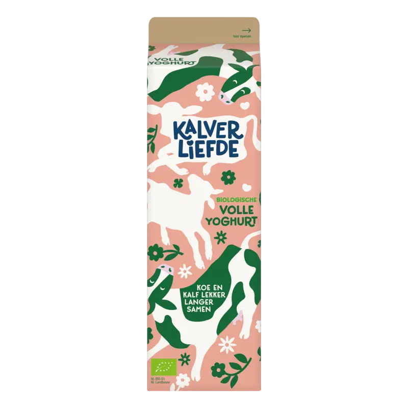 Kalverliefde Volle yoghurt