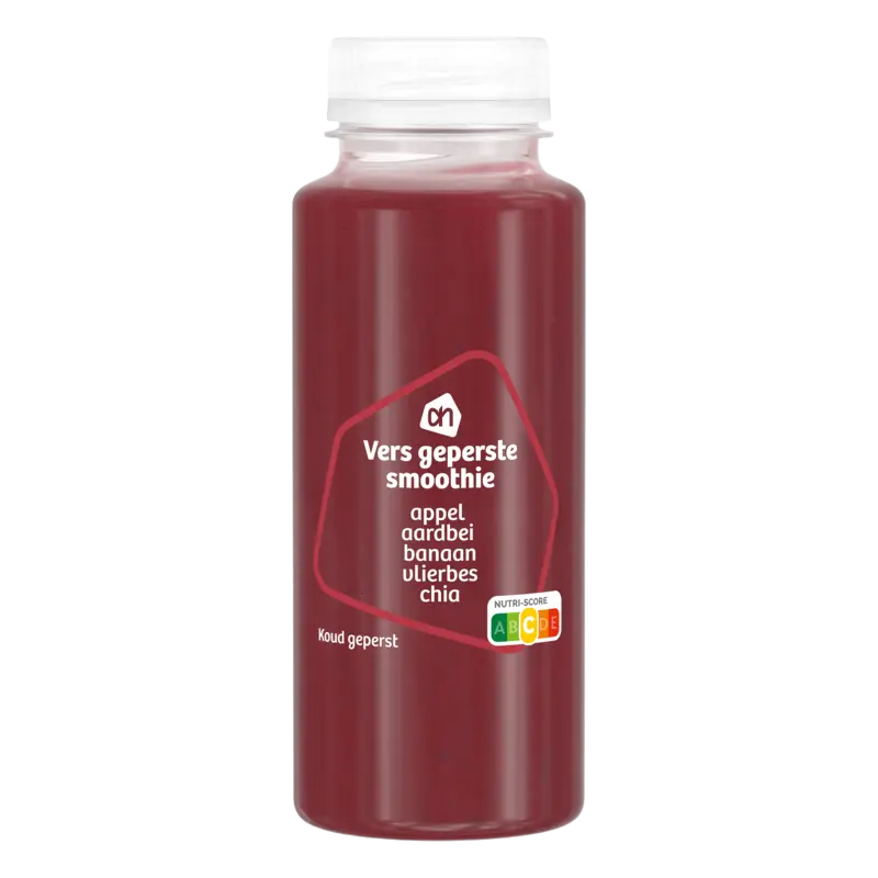Verse smoothie aardbei vlierbes chia