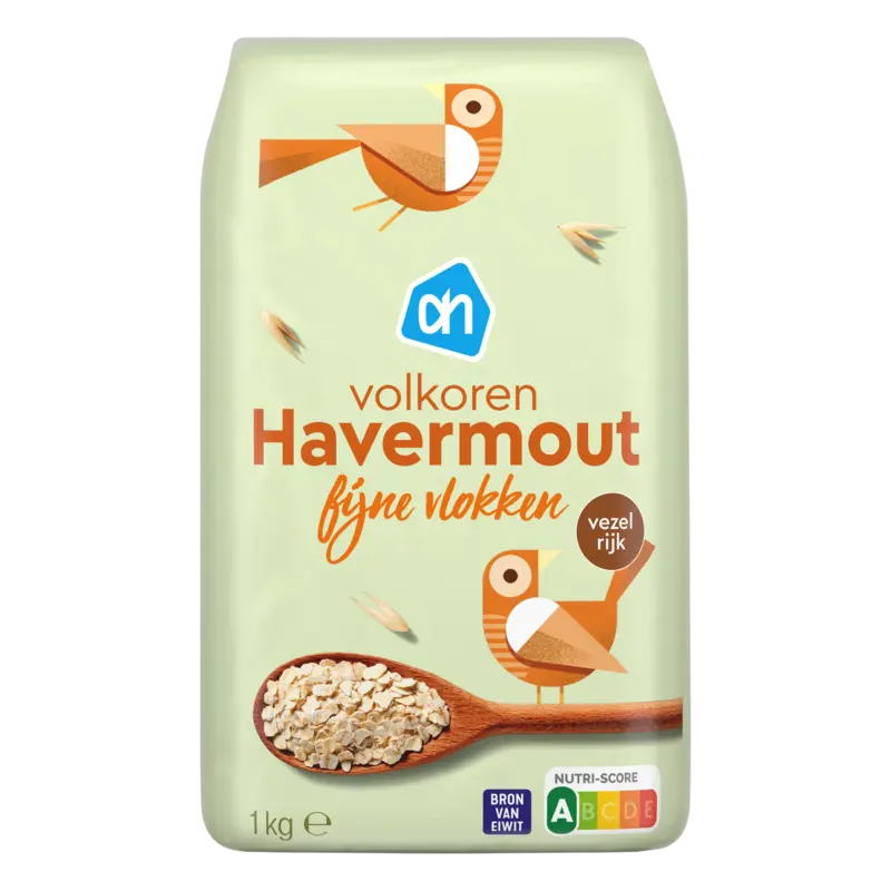Volkoren havermout fijne vlokken