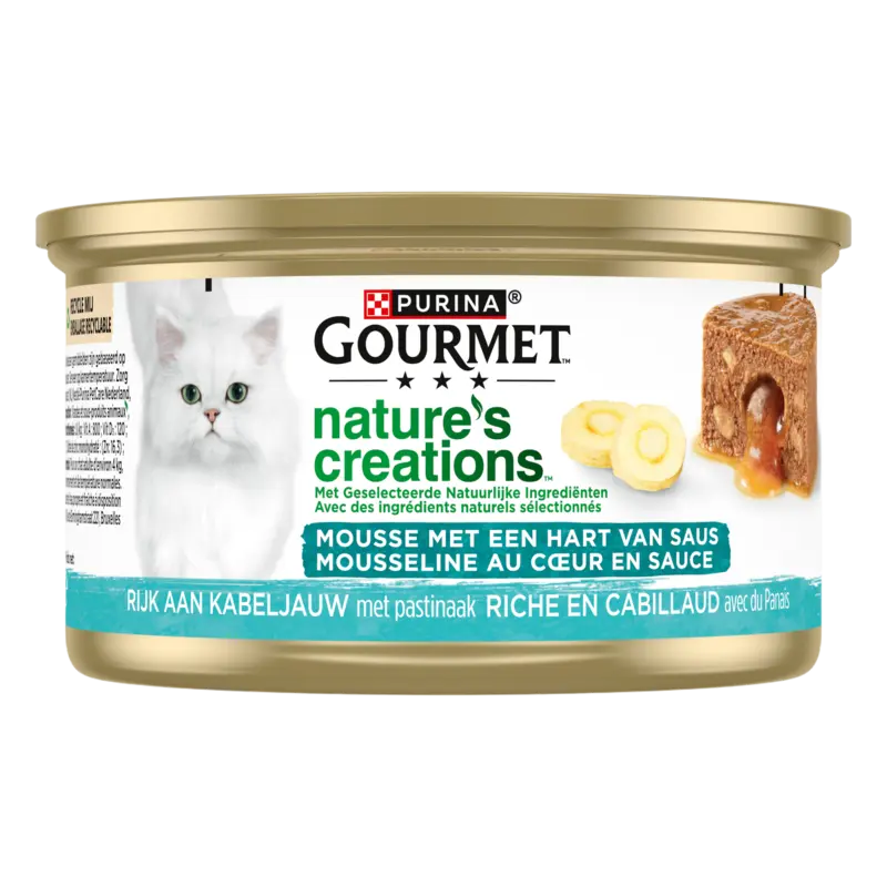Gourmet Nature's creations kabeljauw pastinaak