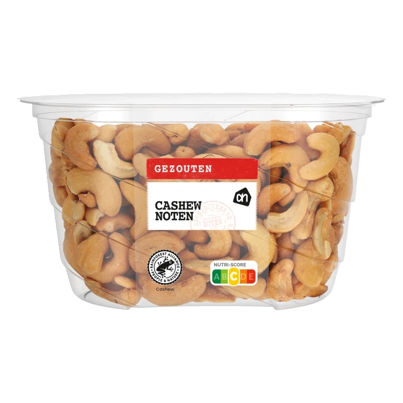 Gezouten cashewnoten