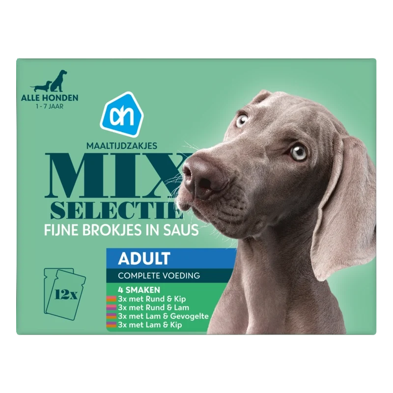 Maaltijdzakjes mix in saus adult
