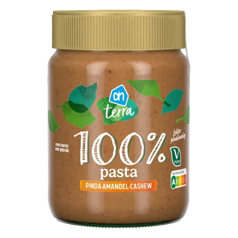 Terra Plantaardig 100% pinda, amandel, cashew