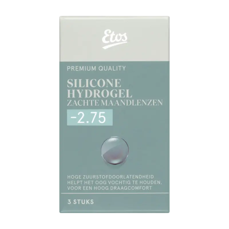 Etos Silicone zachte maandlenzen -2.75