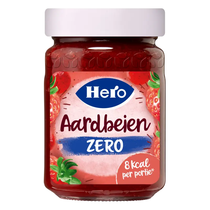 Hero Jam zero aardbeien
