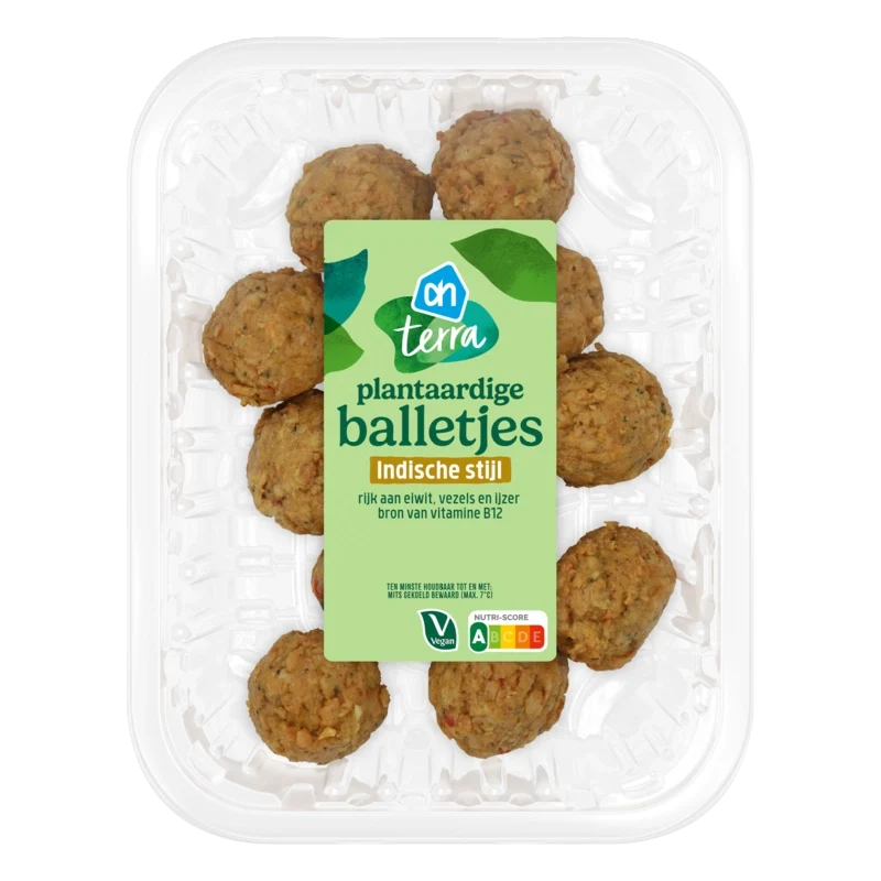 Terra Plantaardige balletjes Indische stijl