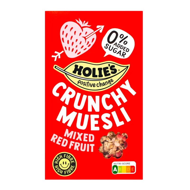 Holie Crunchy muesli red fruit