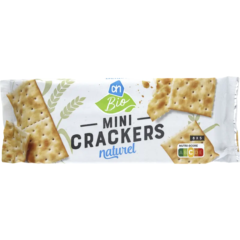 Biologisch Mini crackers naturel