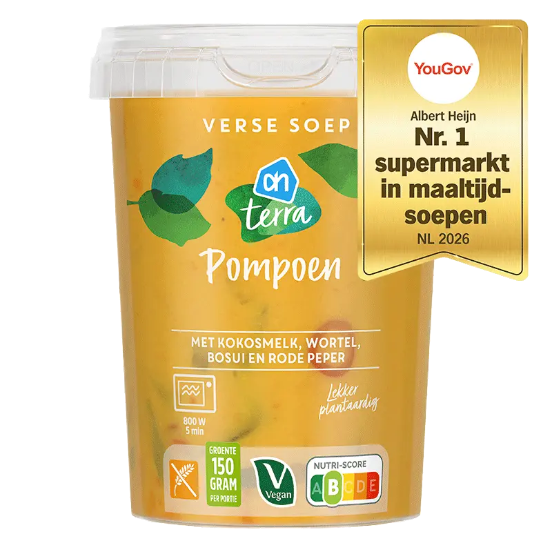 Verse soep pompoen