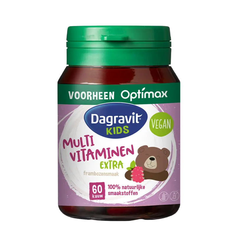 Dagravit Natural kids multi framboos