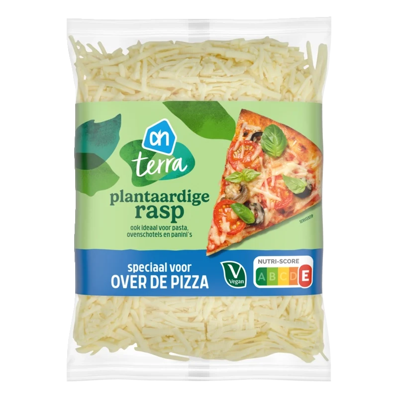 Terra Plantaardige rasp lekker voor pizza
