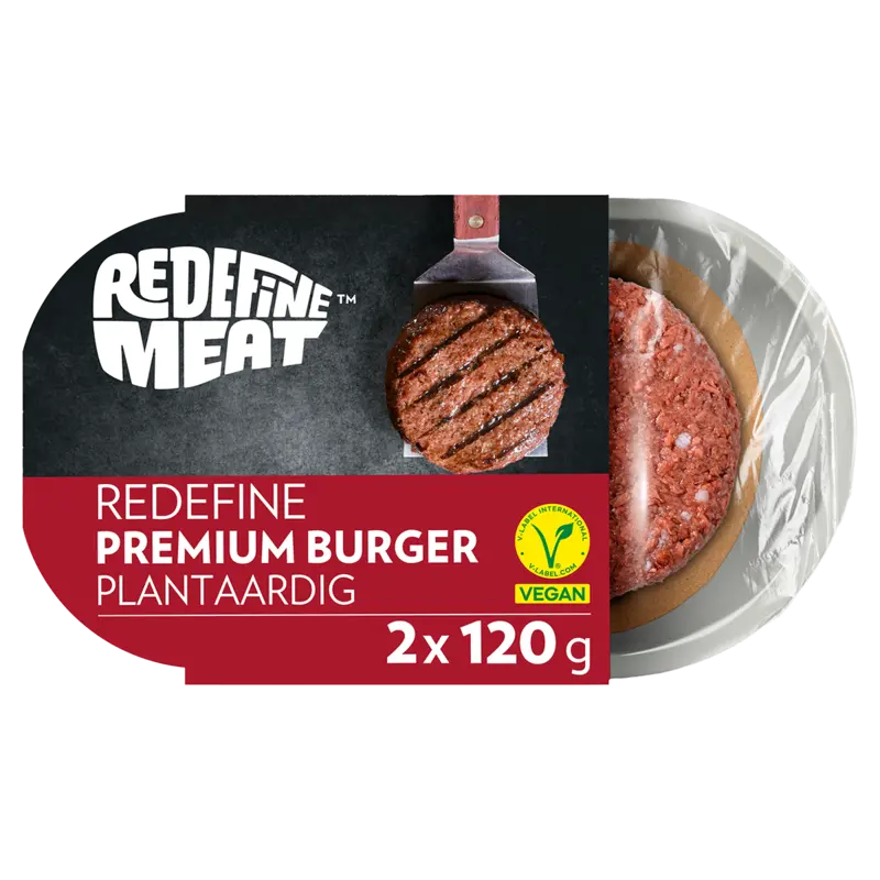Redefine Meat Premium burgers