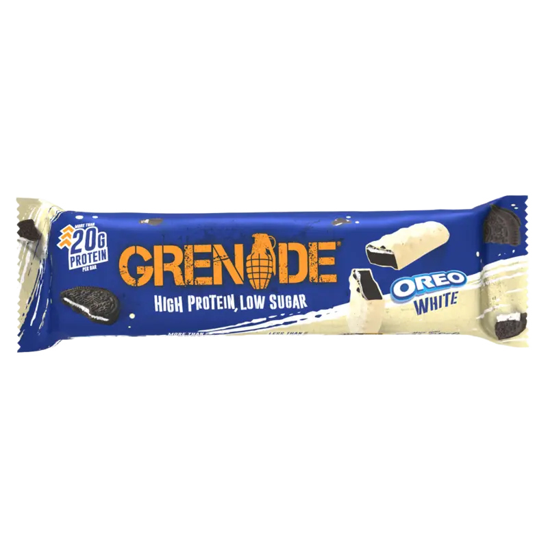 Grenade Oreo white protein bar