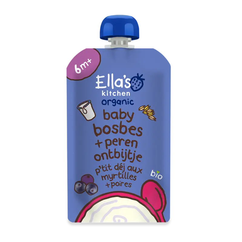 Ella's kitchen Baby bosbessen ontbijtje 6m+