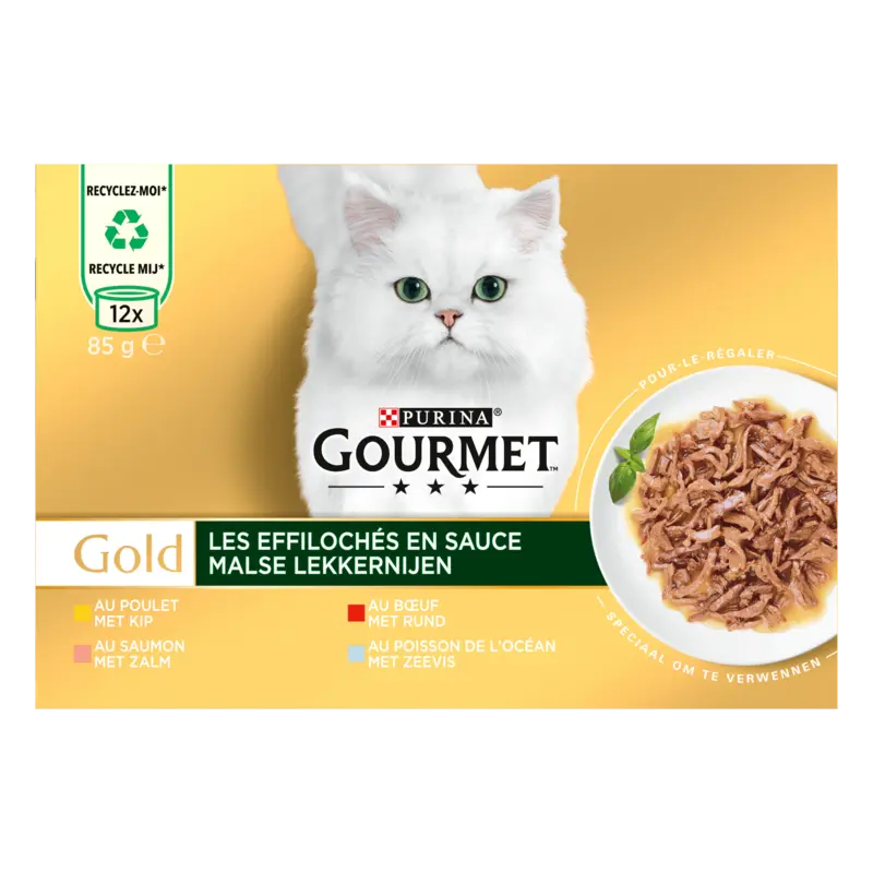 Gourmet Gold malse lekkernijen kip zalm rund