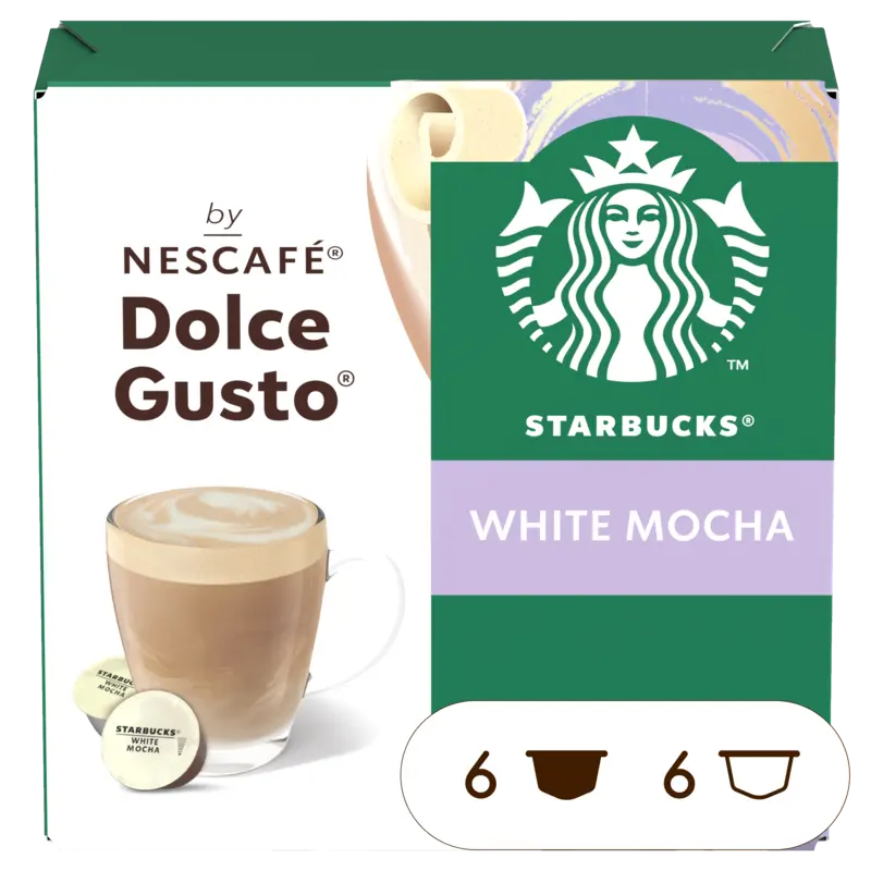 Starbucks Dolce gusto white mocha capsules