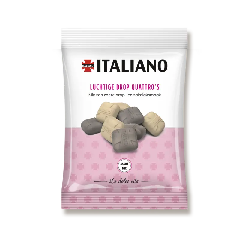 Italiano Luchtige drop quattro's