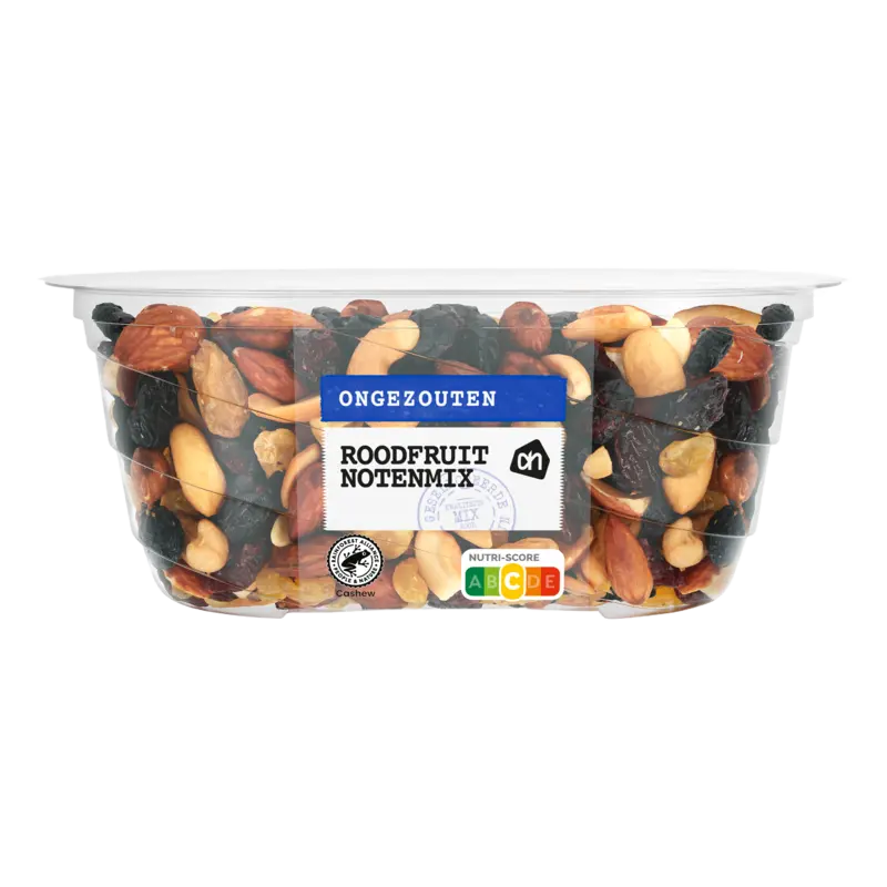 Roodfruit notenmix ongezouten
