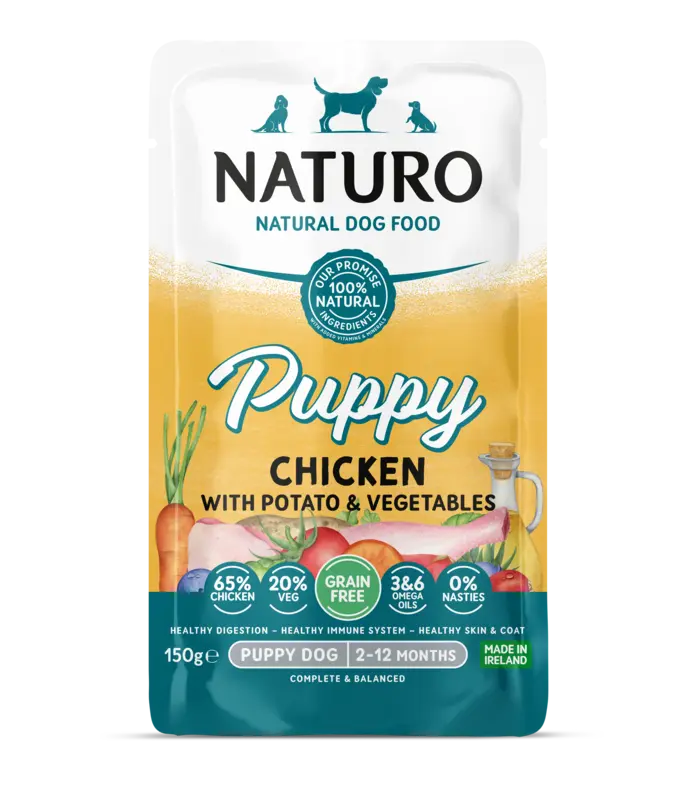 Naturo Puppy grain free chicken with potatoes