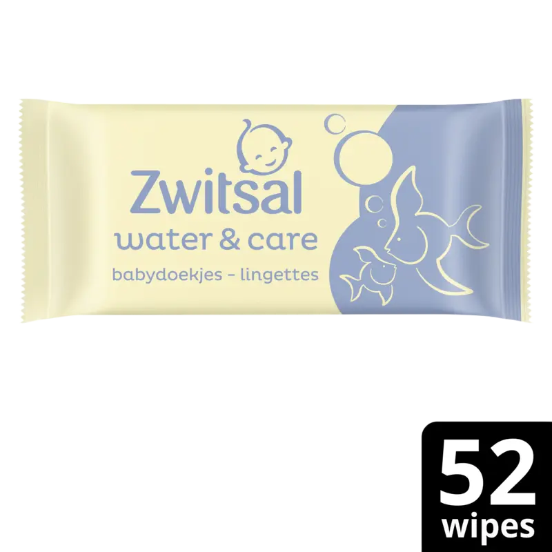 Zwitsal Water & care babydoekjes