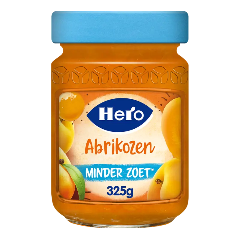 Hero Jam minder zoet abrikozen