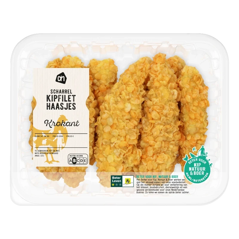 Scharrel krokante kipfilethaasjes