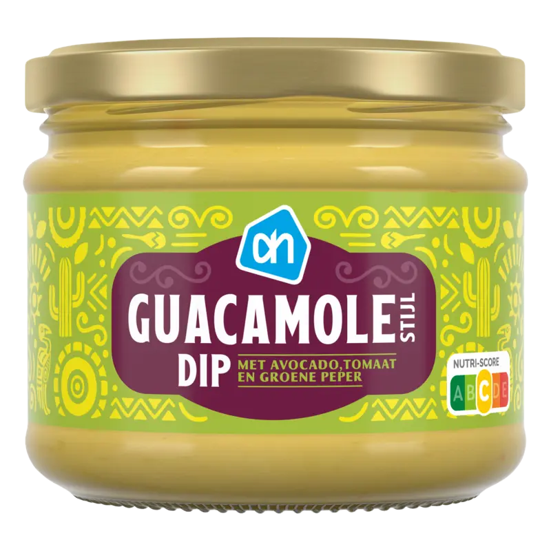 Guacamoledip stijl