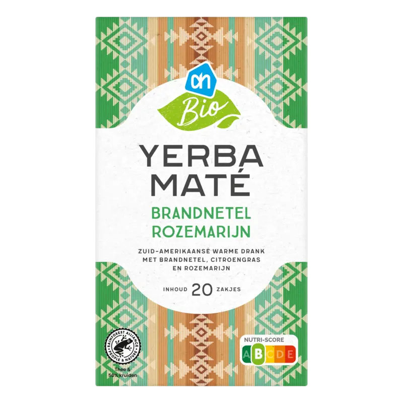 Biologisch Yerba mate brandnetel rozemarijn