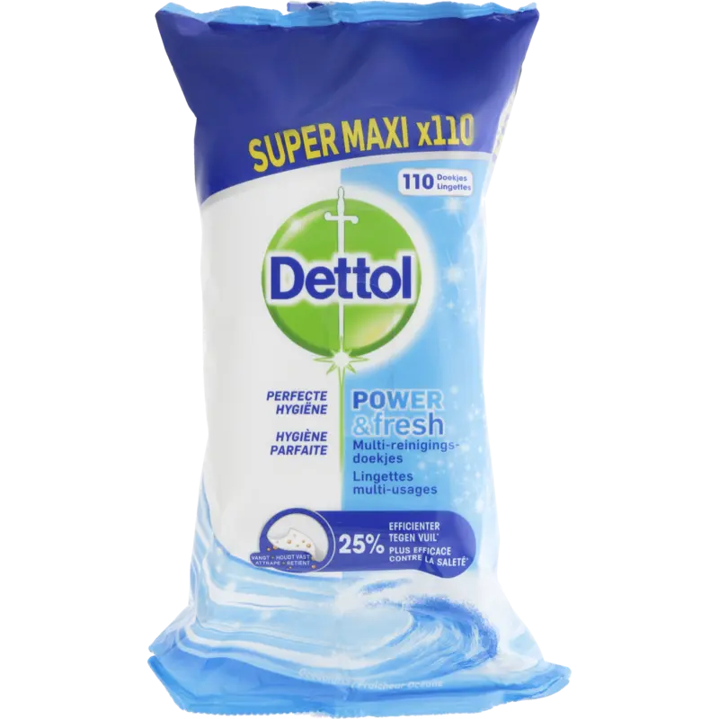 Dettol Antibacteriële doekjes oceaanfris