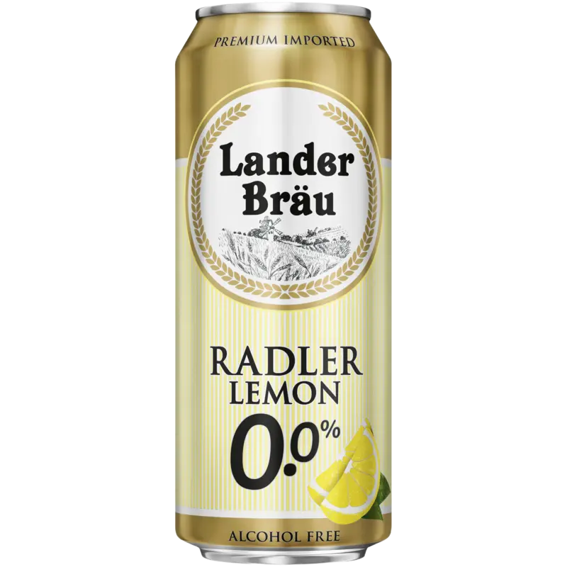 Lander bräu Radler lemon 0.0%