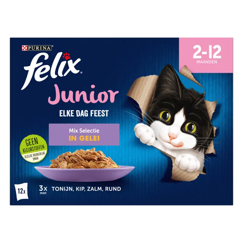 Felix Elke dag feest junior mix selectie gelei