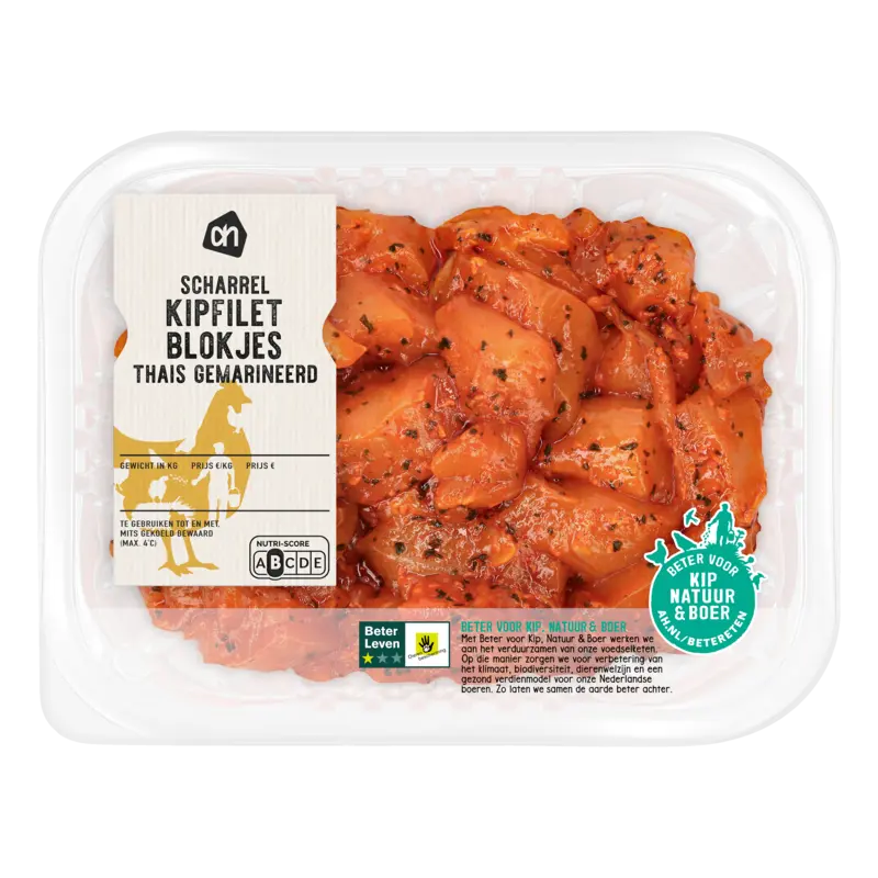 Scharrel kipfiletblokjes Thais