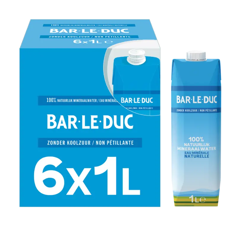 Bar-le-Duc Koolzuurvrij mineraalwater