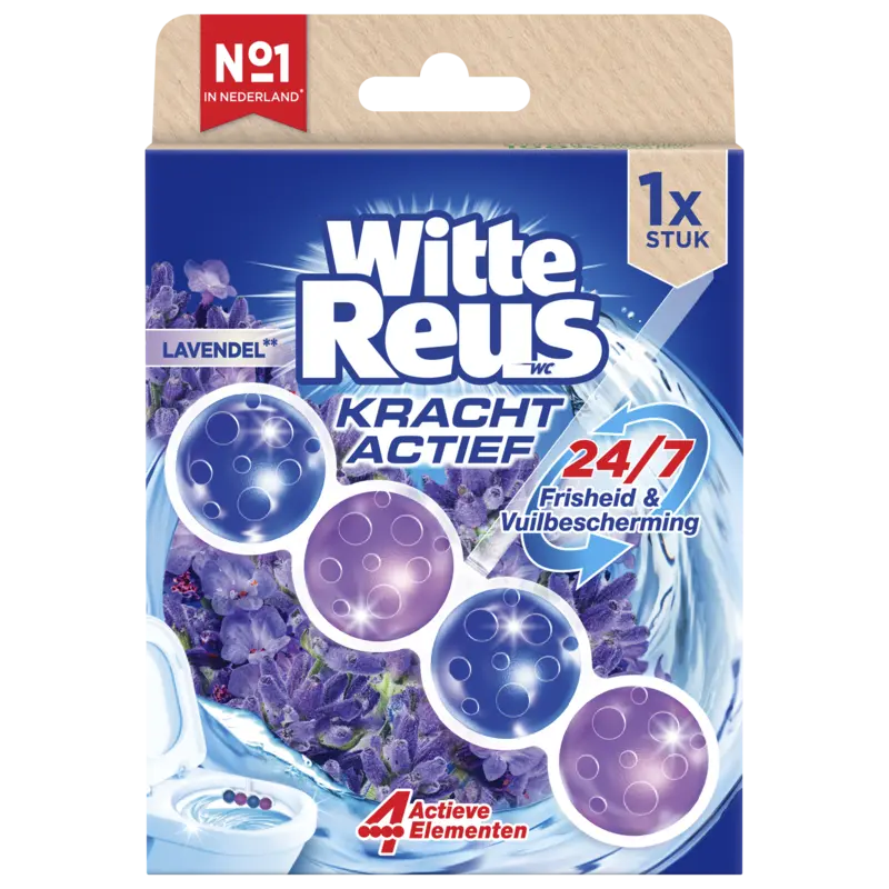 Witte Reus Toiletblok kracht actief lavendel