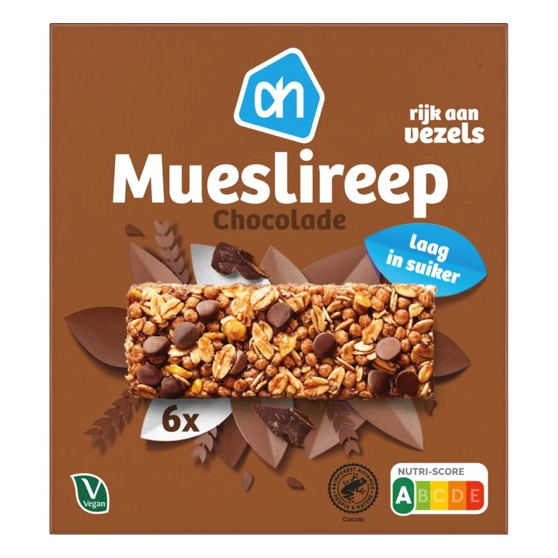 Mueslireep chocolade zero