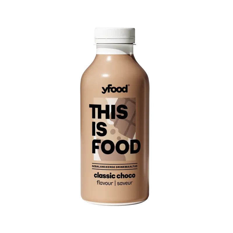 Yfood This is food drinkmaaltijd classic choco