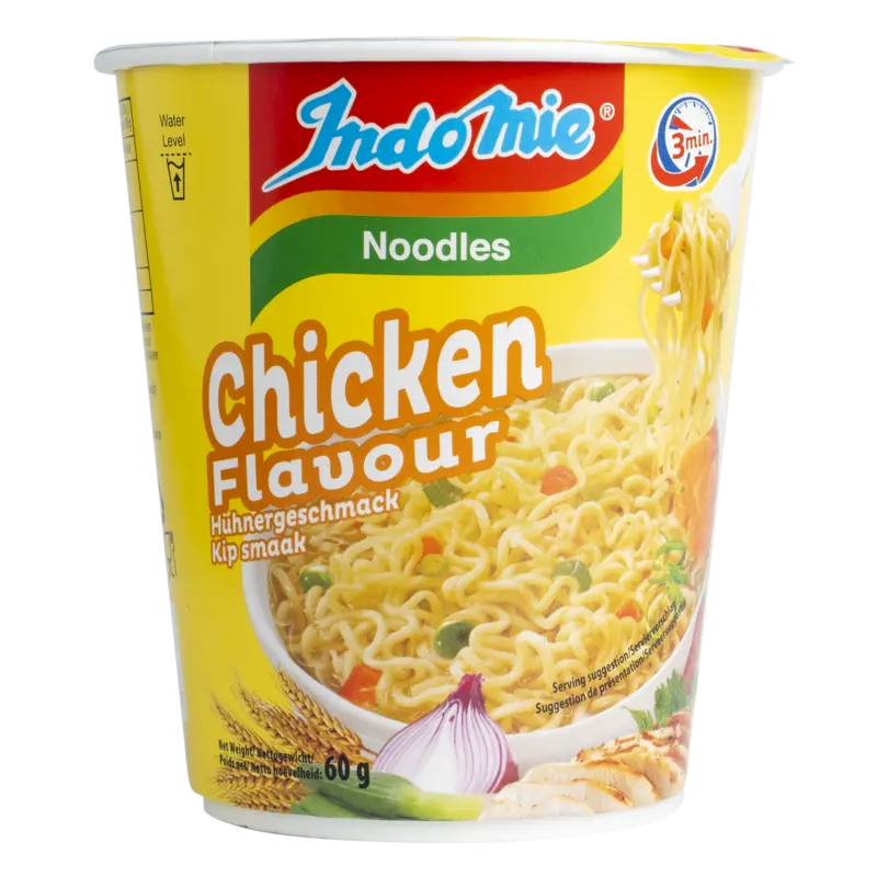 Indo mie Noodles kip smaak
