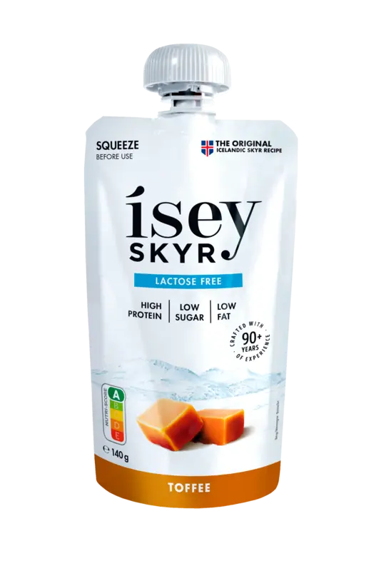 Isey Skyr on-the-go toffee