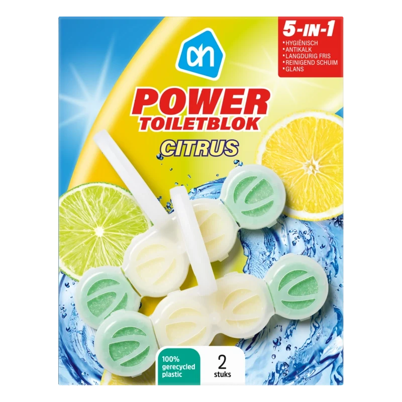 Power toiletblokken citrus