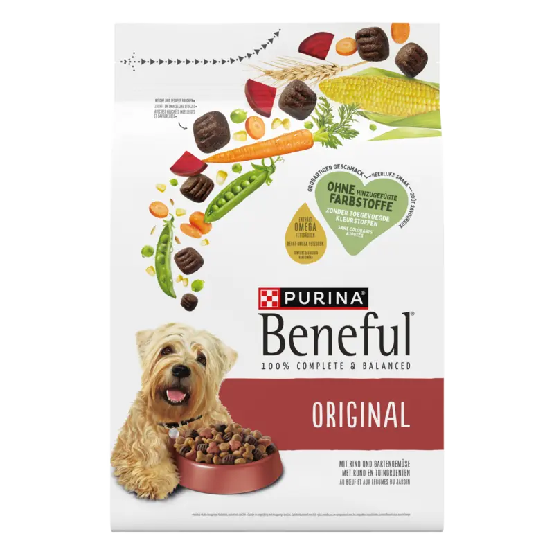Beneful Original adult met rund en groenten