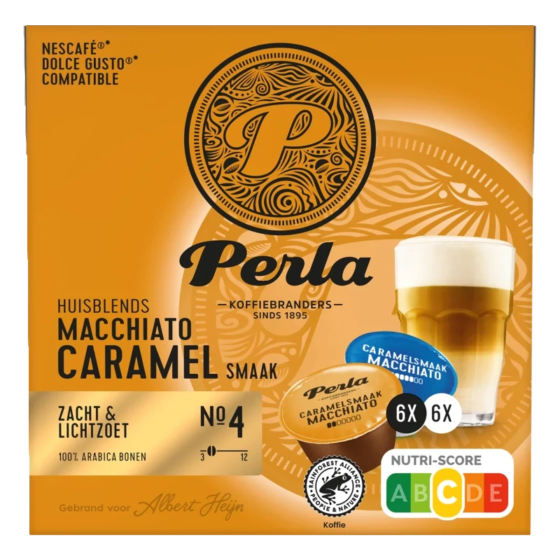 Perla Huisblends Dolce gusto latte caramel