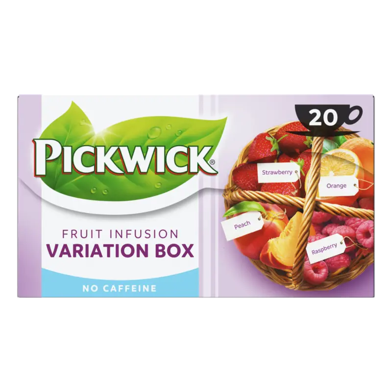 Pickwick Variation box fruit infusion with herbs