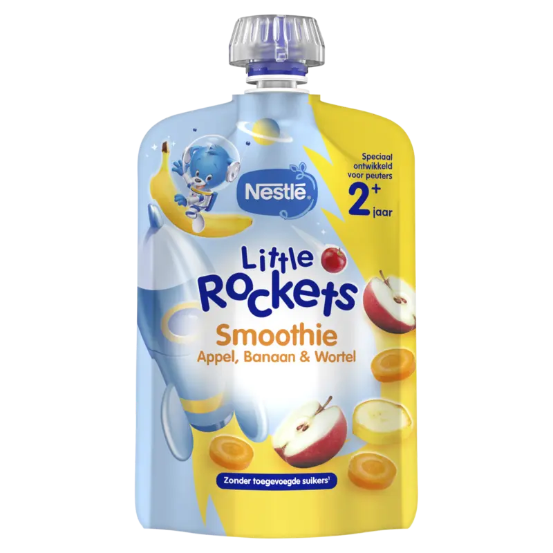 Little Rockets Knijpfruit appel banaan 2+ jaar