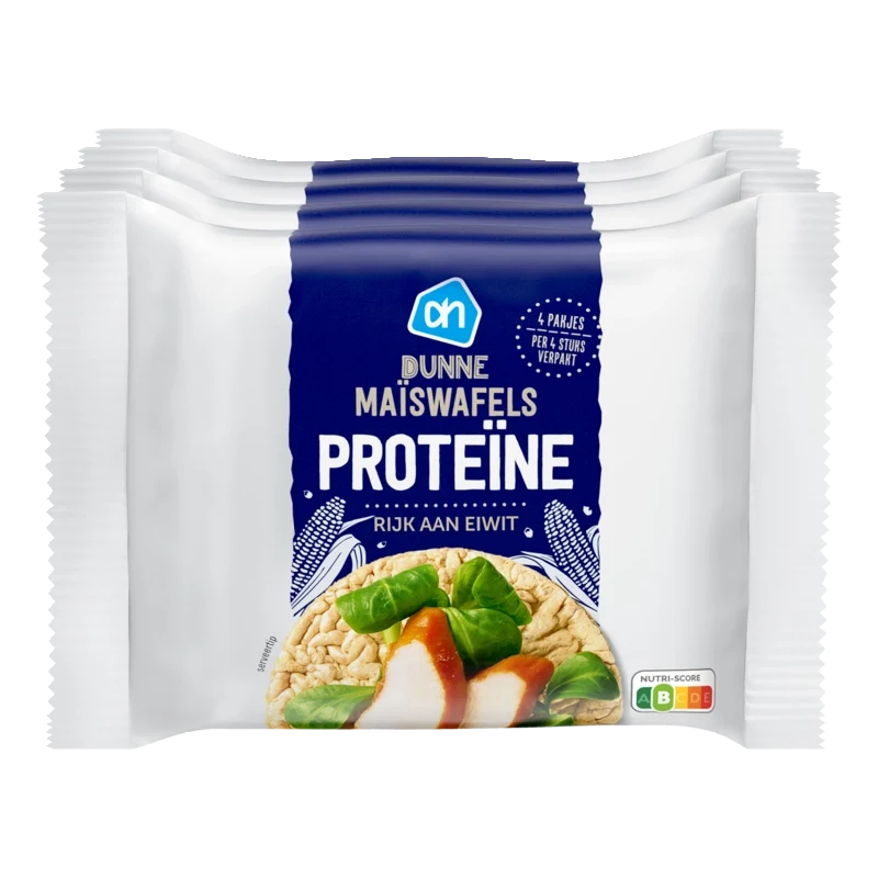 Protein maiswafels