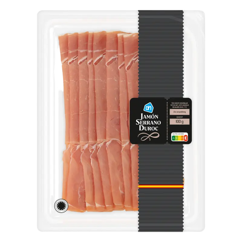 Jamón serrano duroc