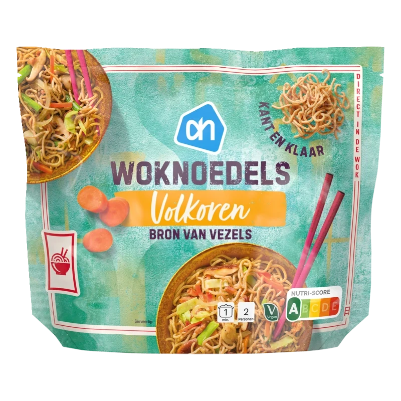 Woknoedels volkoren kant & klaar