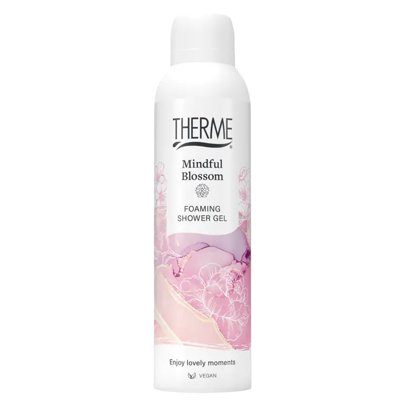 Therme Mindful blossom foaming shower gel bel