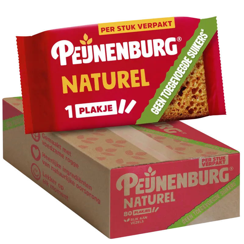 Peijnenburg Verpakte sneetjes ontbijtkoek zero%
